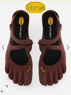 Vibram Brown Five-Finger Shoes v soul Vibram ballerina flats